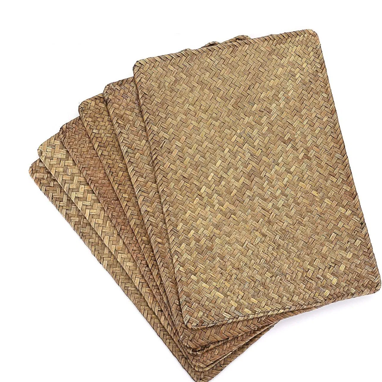 Natural Seaweed Woven Rattan Placemat