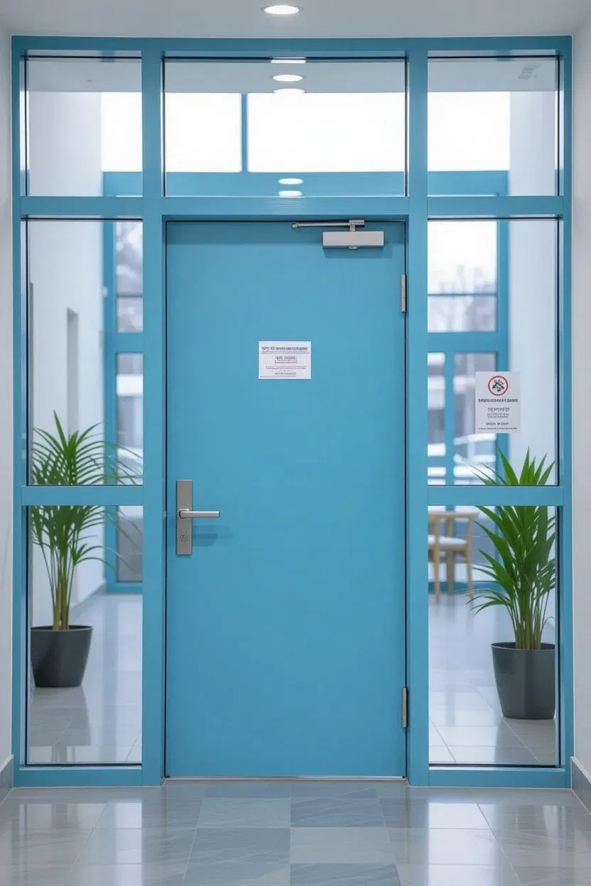 Premium UL Certified Secure Steel Fire Door for Enhanced Safety