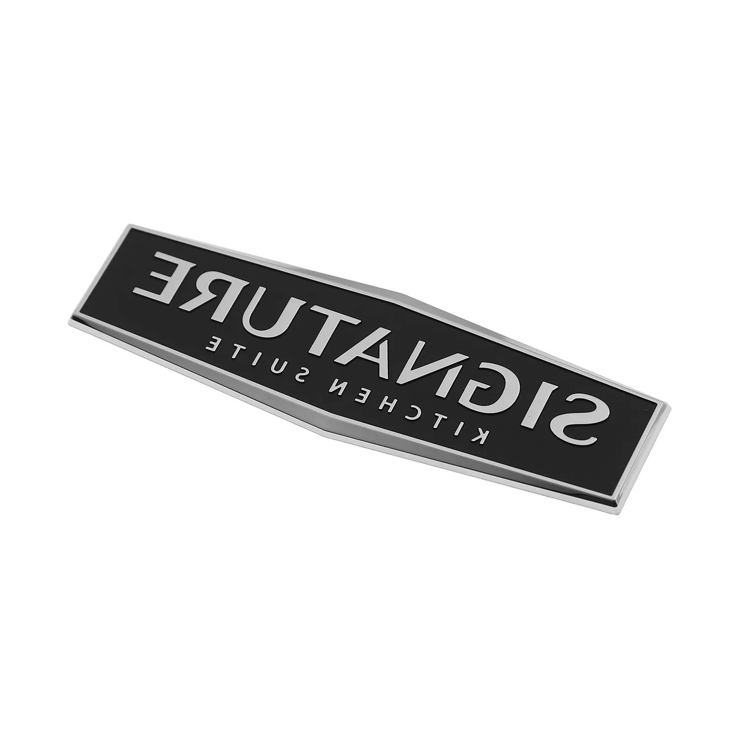 Elegant Aluminum Plate Badge with Personalized Metal Logo Options