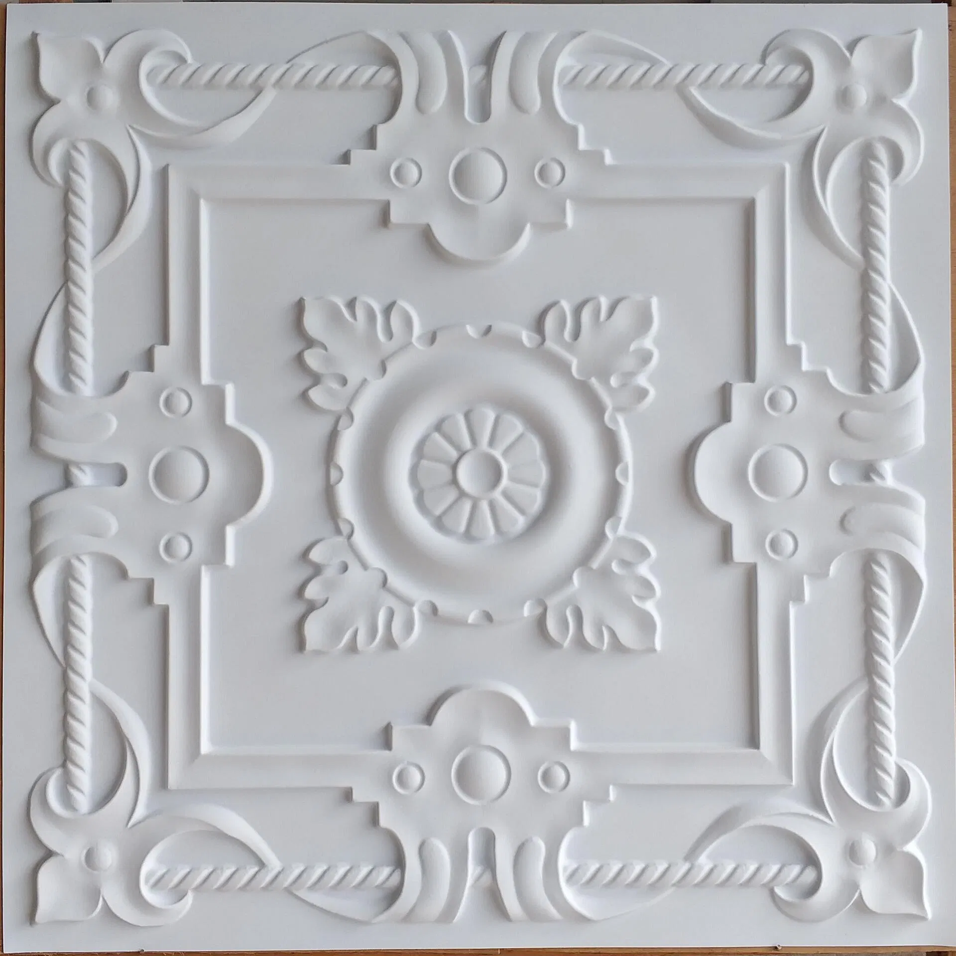 Home Decoration Glue-up 3D PVC Ceiling Tile