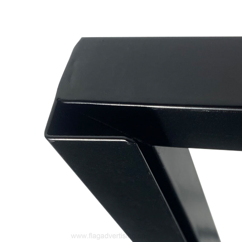 D-Style Handle with Independent Plastic Single-Sided a Frame