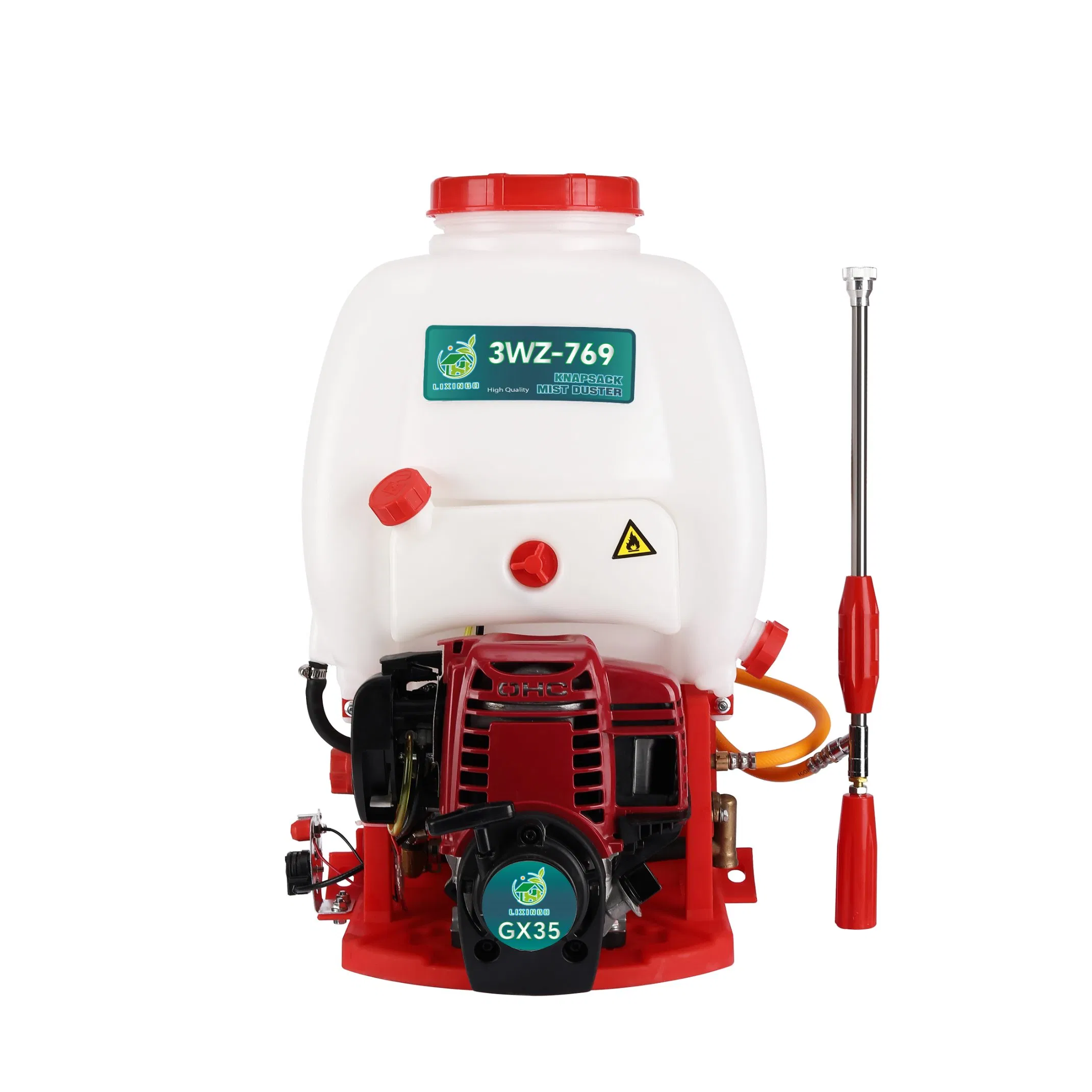 Commercial Use Wholesale Knapsack Petrol Backpack 15 Litre Gx35 37.7cc Professional Sprayer