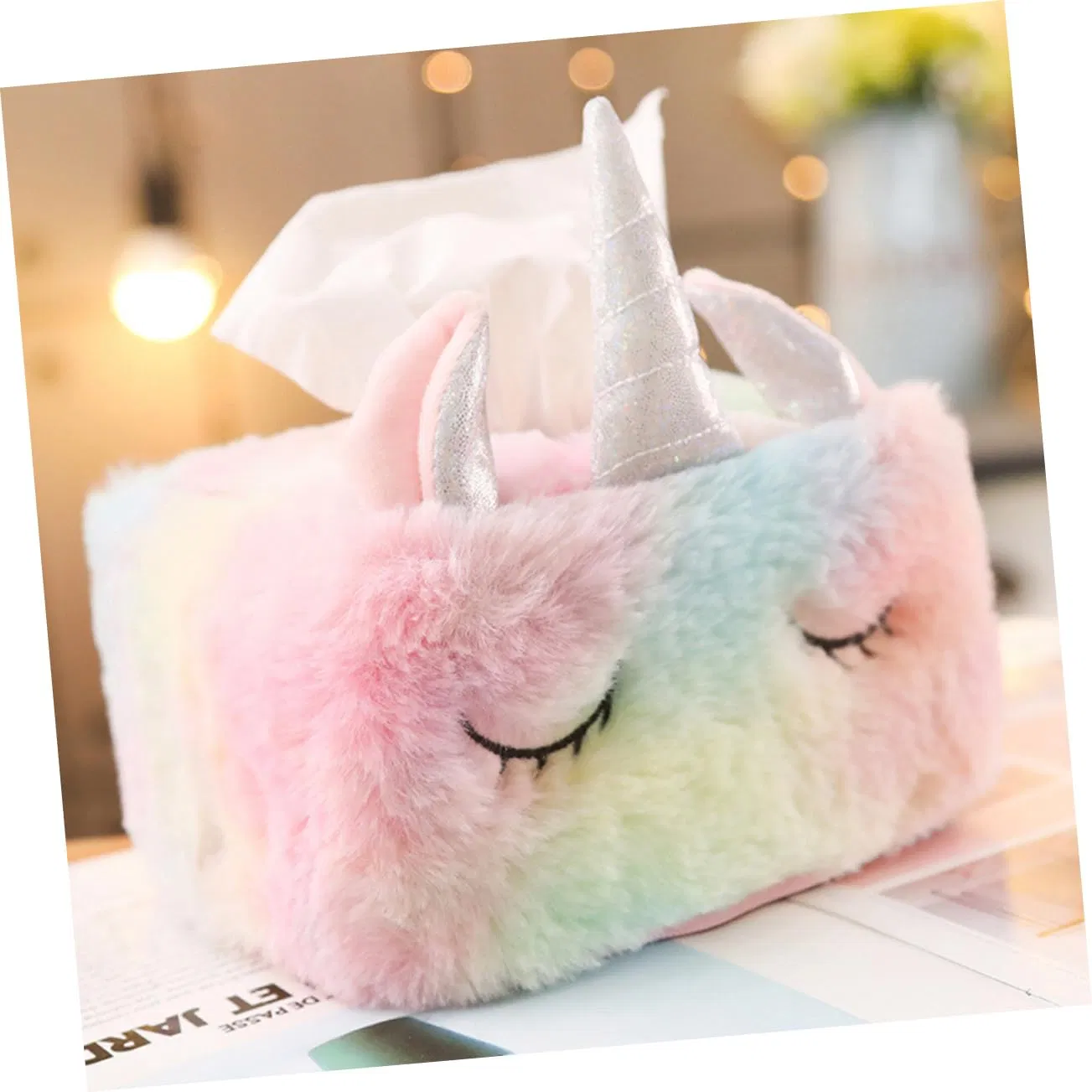 New Design Car Desk Holder Cartoon Paper Holder Dedicated Creative Tissue Box