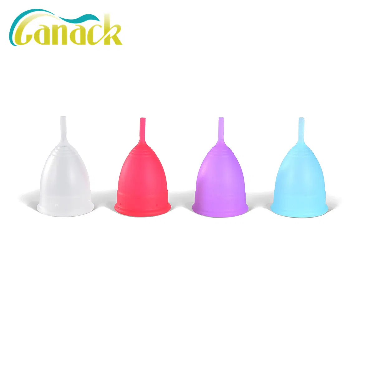 100% Medical Grade Silicone Menstrual Cup for Lady Period Feminine Hygiene