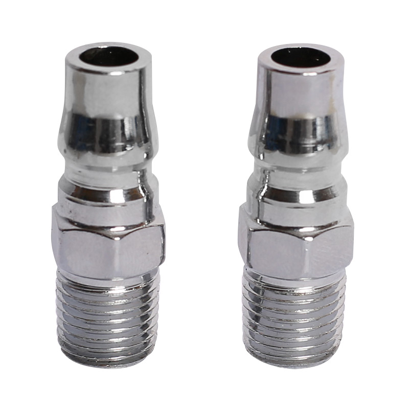 Fixtec Quick Coupler Air Hose Coupling Barb Fitting Pneumatic Connector 6PCS 1/4" Quick Coupler and Plug Kit