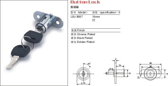 Furniture Lock, Cam Lock, Blocking Lock, Door Lock, Al-2104