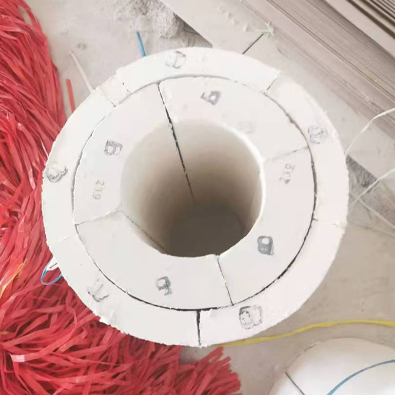 Calcium Silicate Tile Insulation Tube Shell