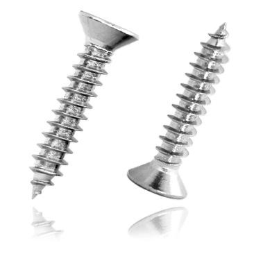 M1.7X4/5/6/8/10mm 304 Stainless Metal Steel Countersunk Head Phillips Self Tapping Head Mini Small Screws