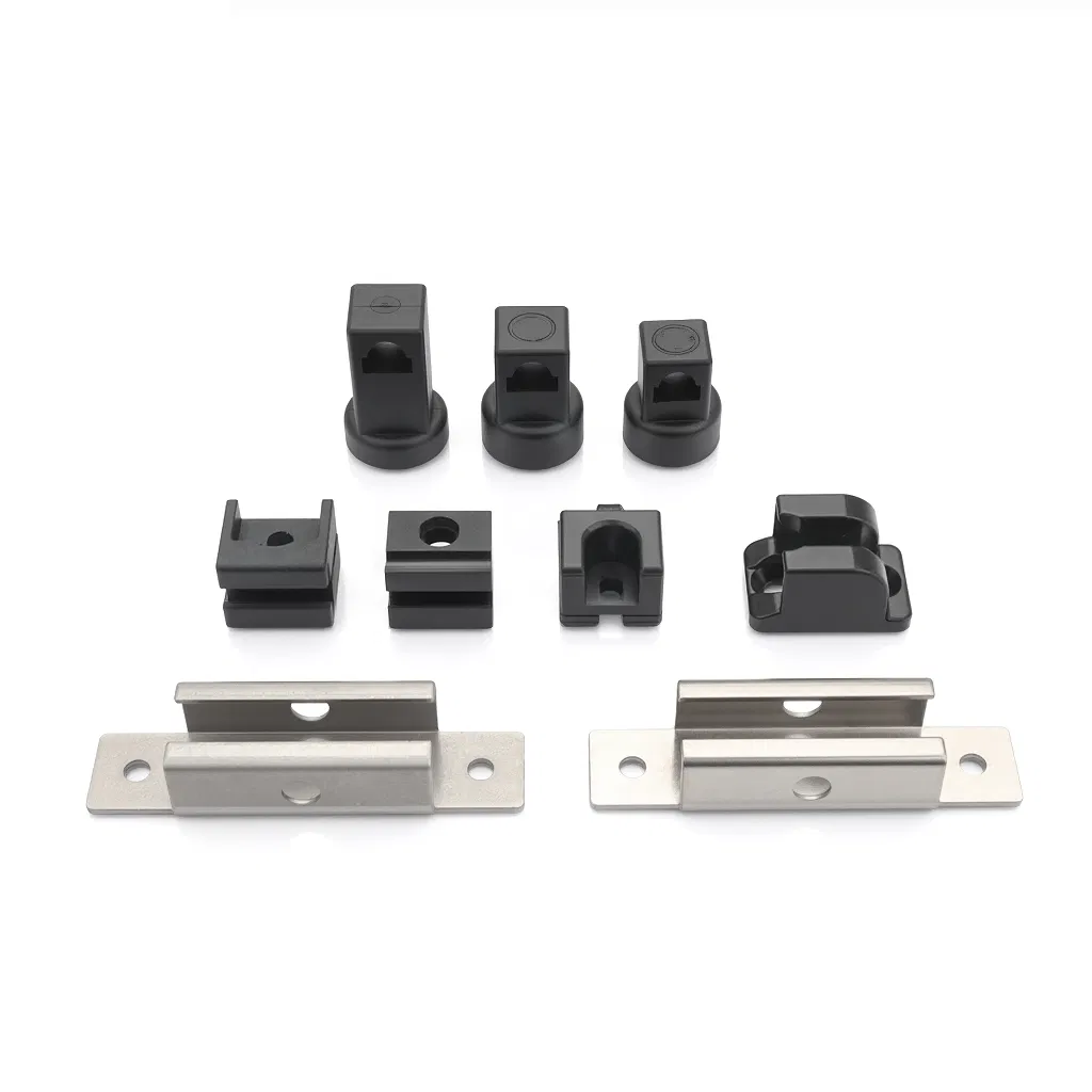 Zinc Alloy Integrated Guide with Lock Rod Bracket