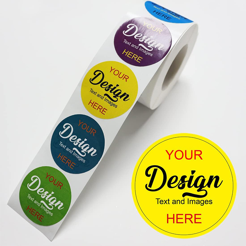 Personalized Shape and Size Labels for Stickers and Bags