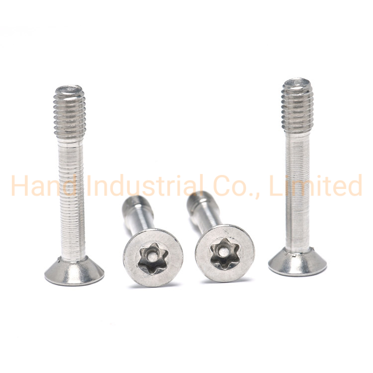 Винты с потайной головкой Torx из нержавеющей стали A2/A4