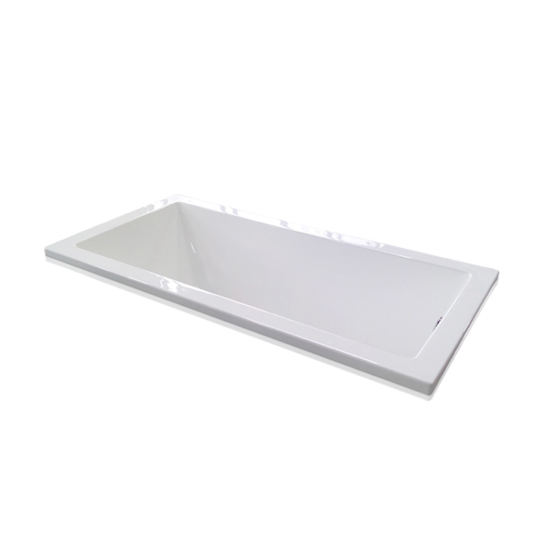 72 X 48 in Embedded Drop in Acrylic Zen Bath Tub