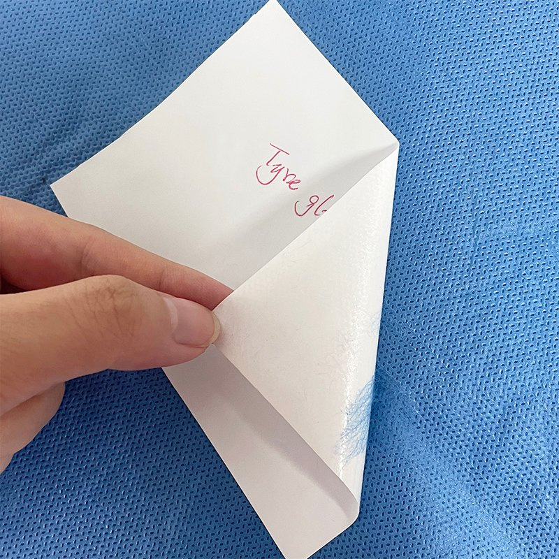 Non-Woven Materials for Medical Use Raw Materials Semi Gloss Paper Hospital High Temperature Resistance Paper Labels