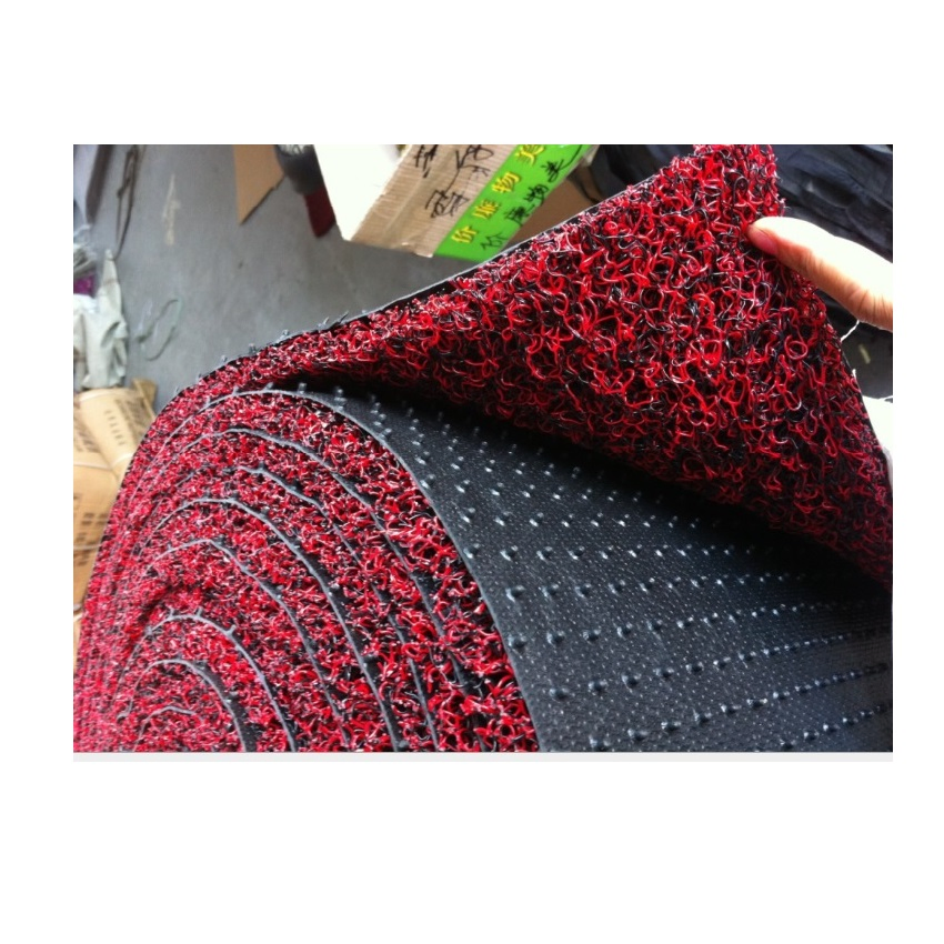 Plastic Foam PVC Coil Rug Mat and Roll