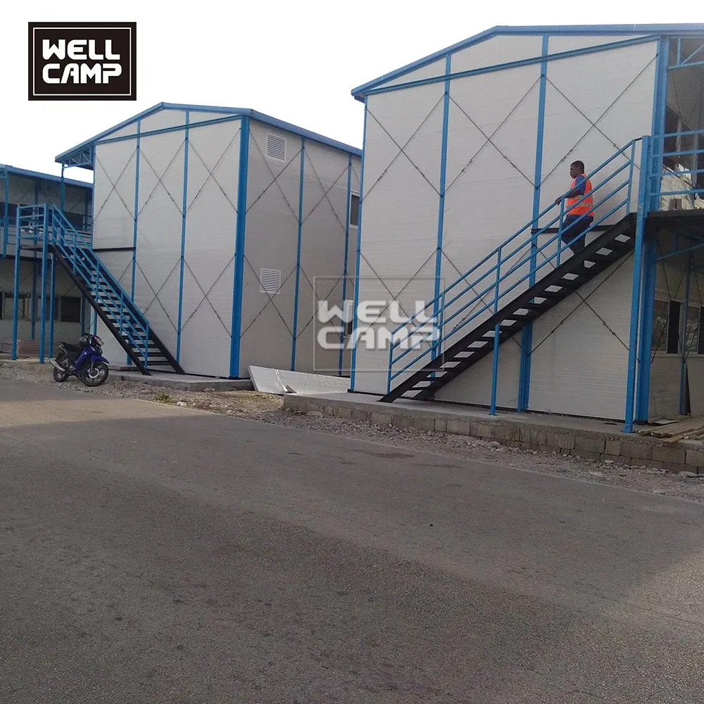One/Two/Three Floor Site Dormitory Labor Camp Factory Price K Prefabricated House Worker Accommodation Quarter Office Mess Hall Facility Clinic Dinning Kitchen