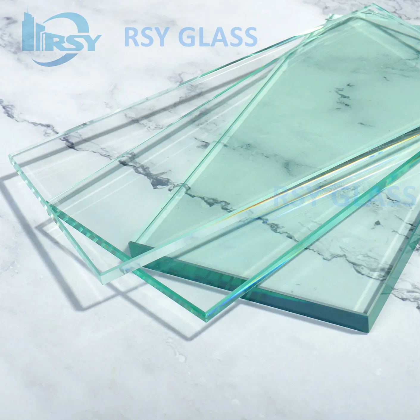 Jumbo Size Float Glass Extra Clear Low Iron Soda Lime Glass
