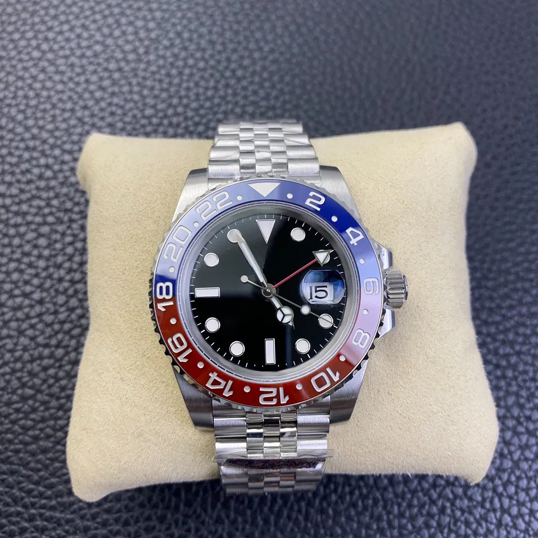 Top Quality Super Clone Factory 3285 Automatic 5A Mechanical Men's Mechanical Gmt 126710blro-0001 Watch Noob Custom Diameter 40mm