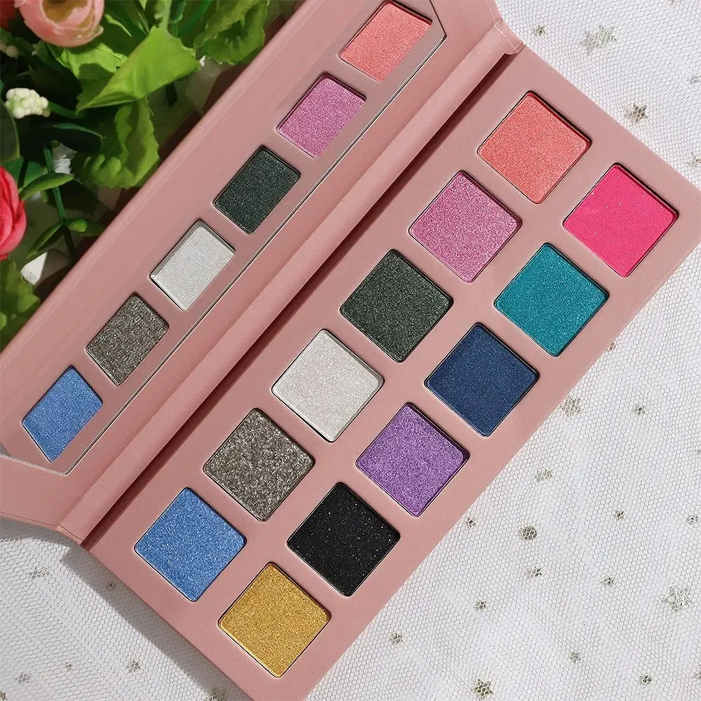 Wholesale 12 Colors Square Nude Eye Shadow Private Label Vegan Makeup Eyeshadow Palette