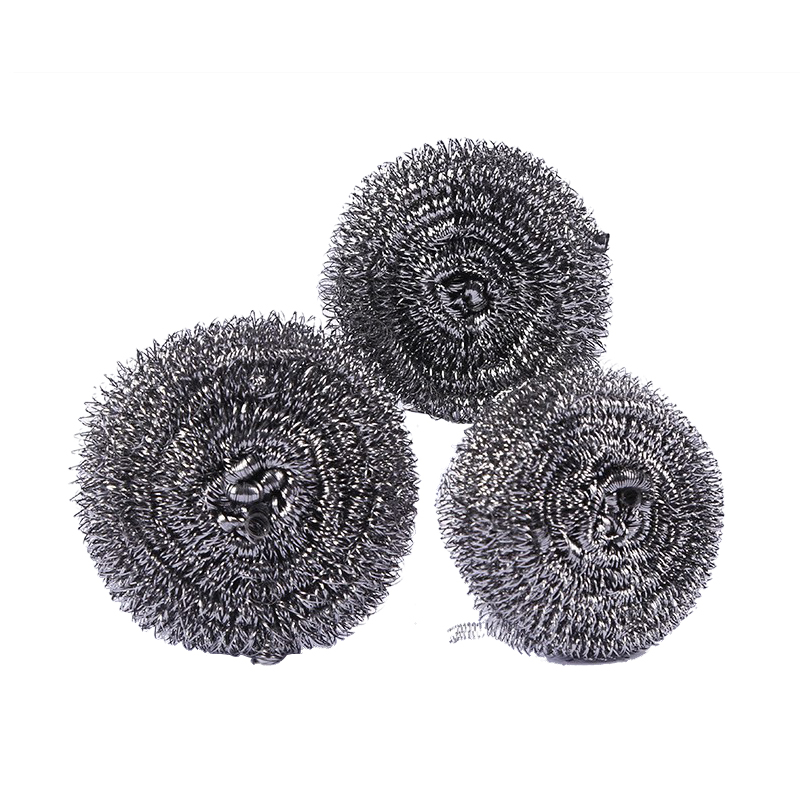 Stainless Steel 410 Scrubber Kitchen Scourer Dish Wash Ball Pot Cleaning Ball 15g