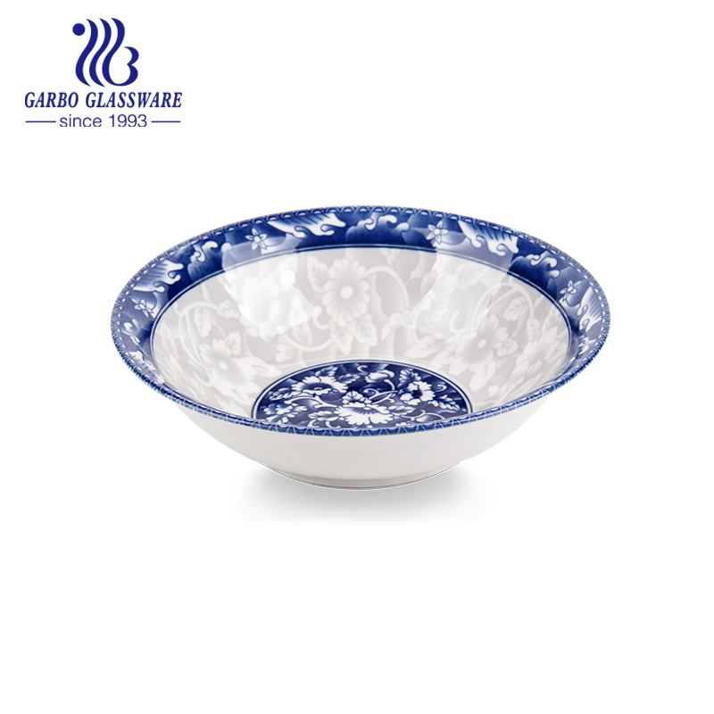 Wholesale Russian Style Ceramic Soup Bowl with Vintage Traditional Glazed Pattern Design with Cheap Price From China Factory