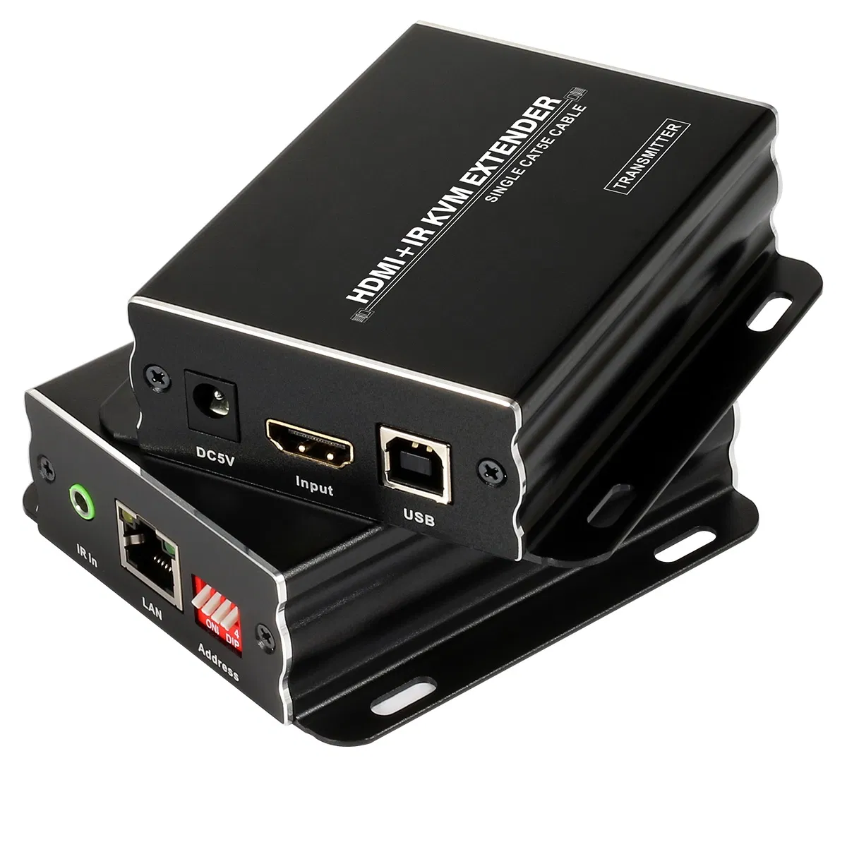 HDMI KVM экстендер 4K 30Гц, 100м, с аудио и ИК