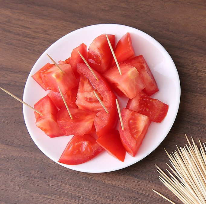 Disposable Double-Headed Toothpicks Bamboo Thin Toothpicks Stick Household Portable Restaurant Bulk Toothpicks