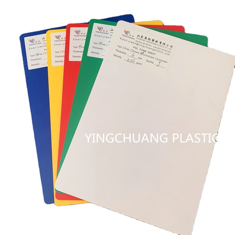 White/Black Colorful Foam Sheet PVC Laser Engraving Foam Board