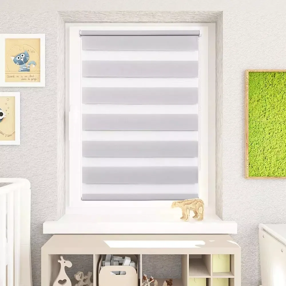 Customized Day and Night Zebra Blinds