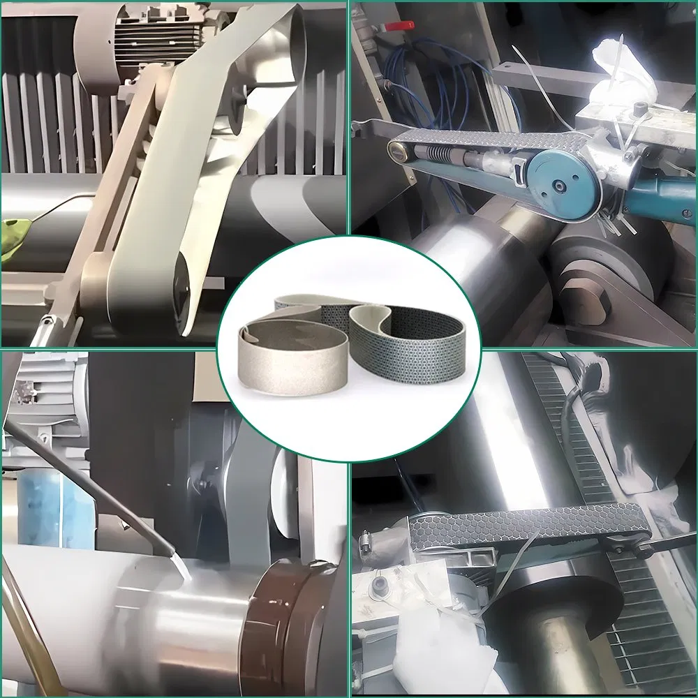 Resin Diamond Sanding Belt Abrasive Tooling Flexible Abrasive Sanding Belts for Stone Glass Ceramics Knife Sharpening Grinding