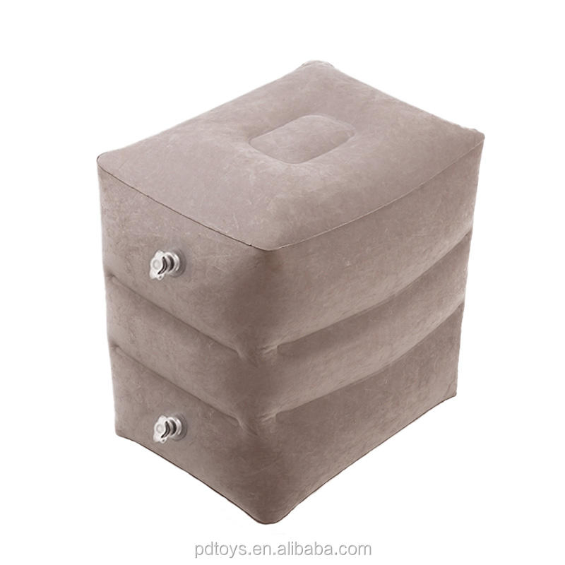 Hot Sales Travel Inflatable Foot Leg Rest Cushion Pillow Inflatable Foot Pillow