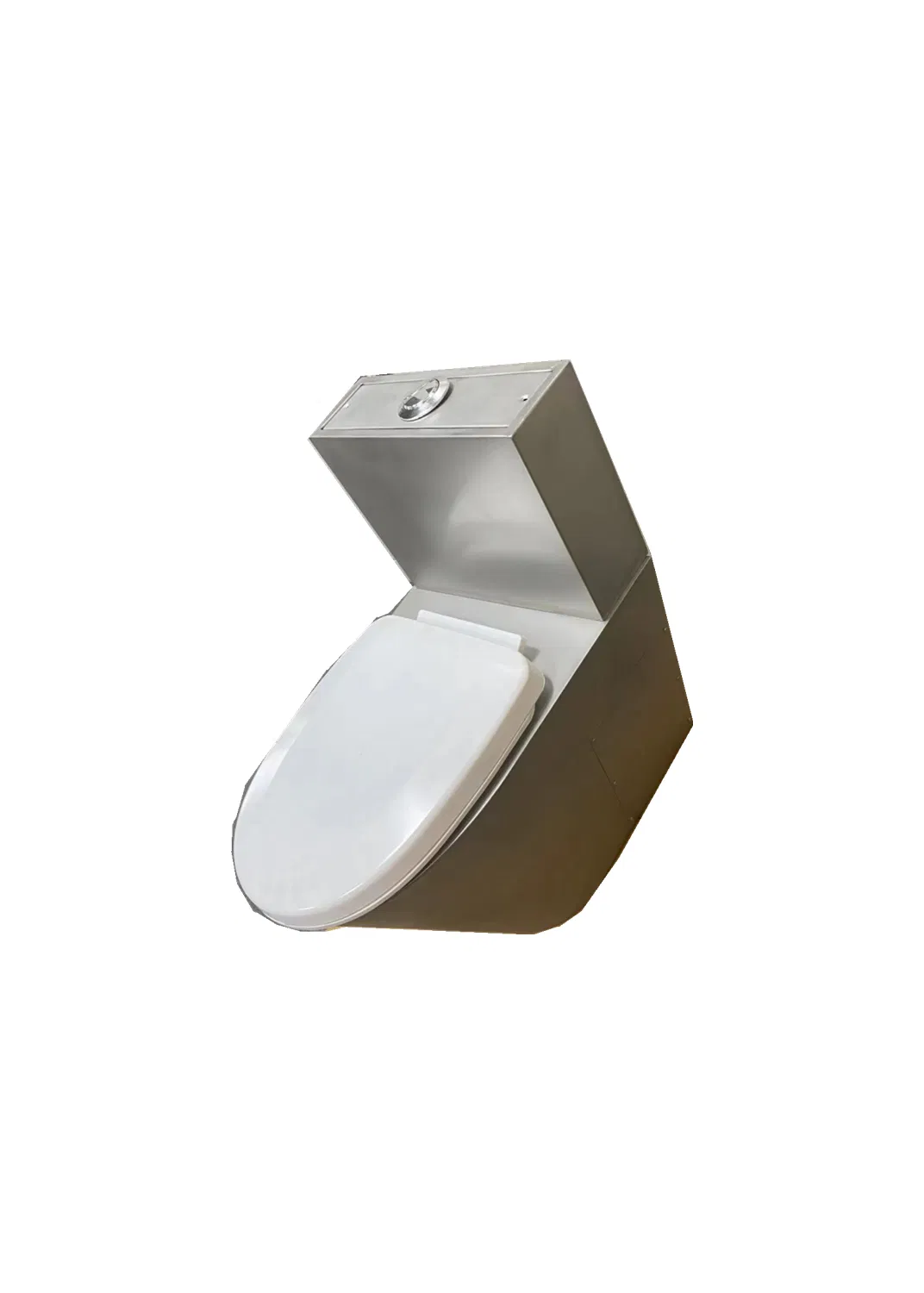 Luxury Golden Stainless Steel Toilet Bowl Piss Wc Toilet