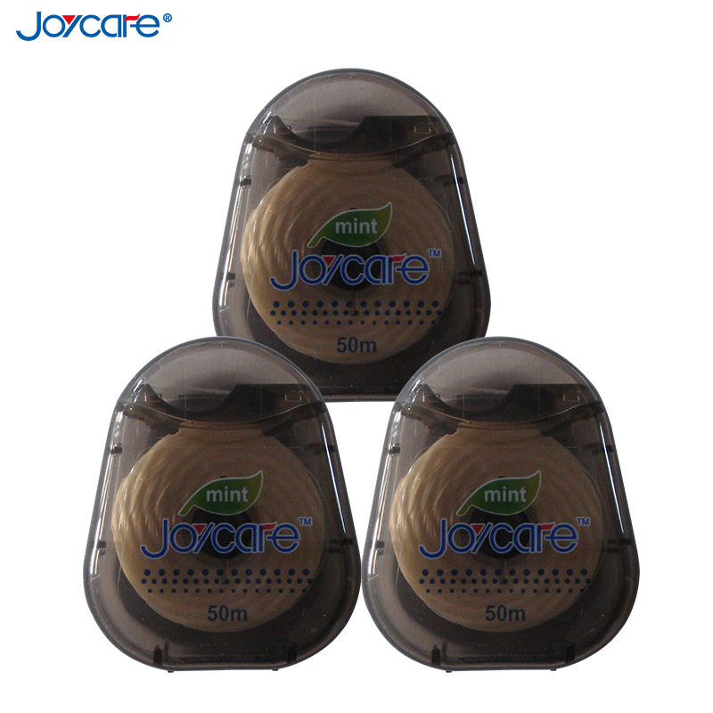 FDA Approval Teeth Cleaning Mint Dental Floss DuPont Nylon66 50m Floss