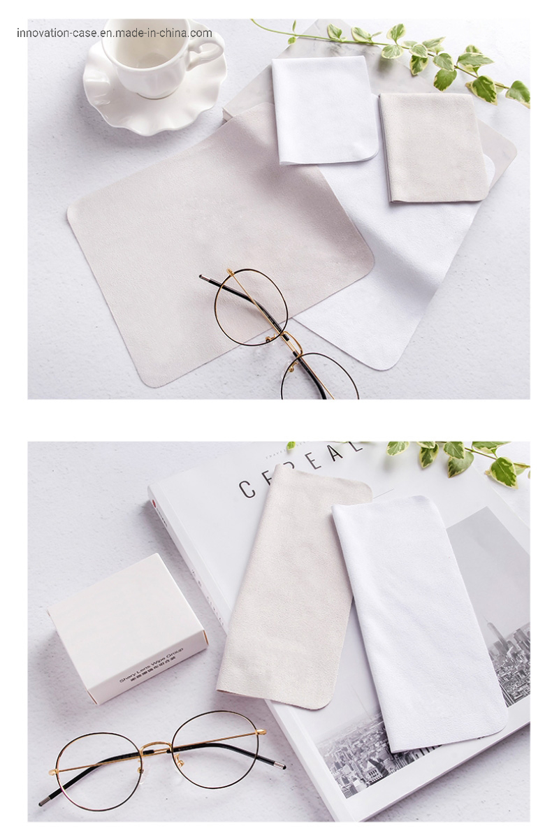 Lint-Free Soft Microfiber Cleaning Cloths for Eyeglasses, Camera Lens, Cell Phones, Computers and Other Delicate Surfaces Cleaner
