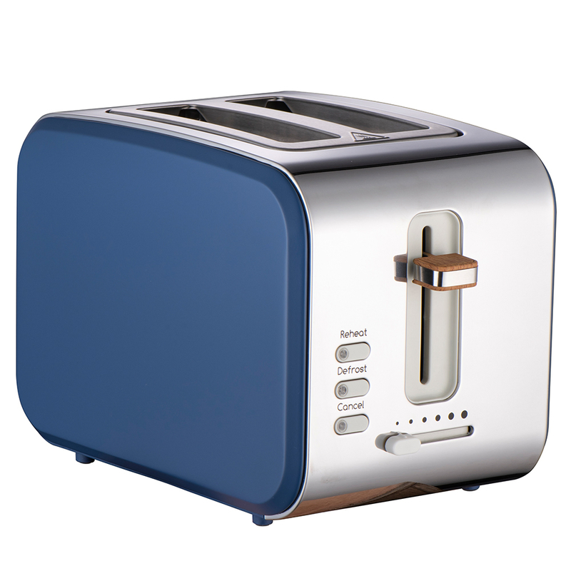 China Customized High Quality Multifunct Toast Bread Maker Breakfast Machine 2 Slice Stainless Steel Toaster