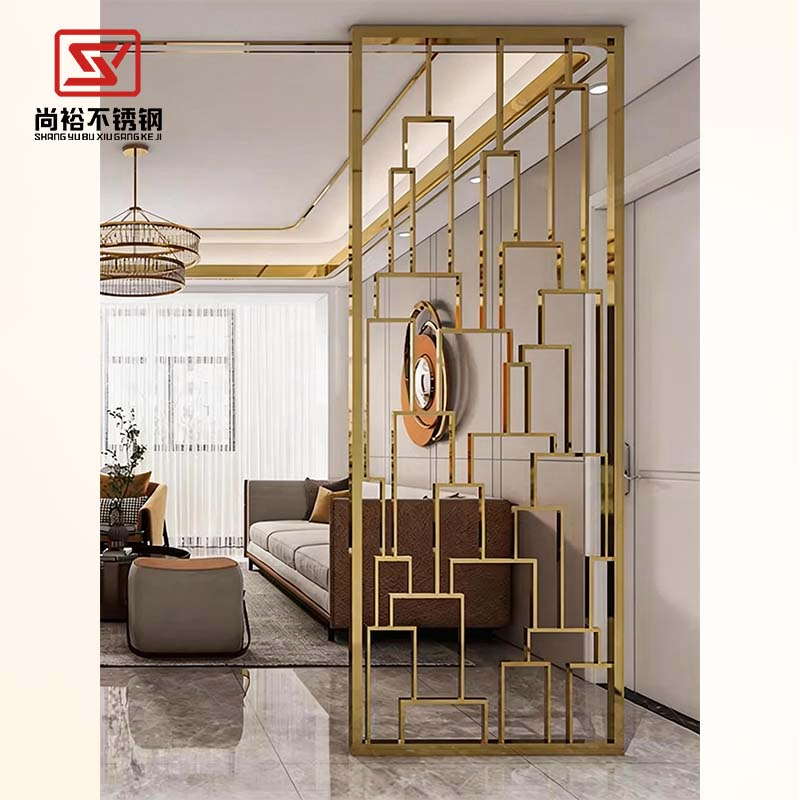 Stylish Chinese Room Divider Screen Partition for Hotels and Homes