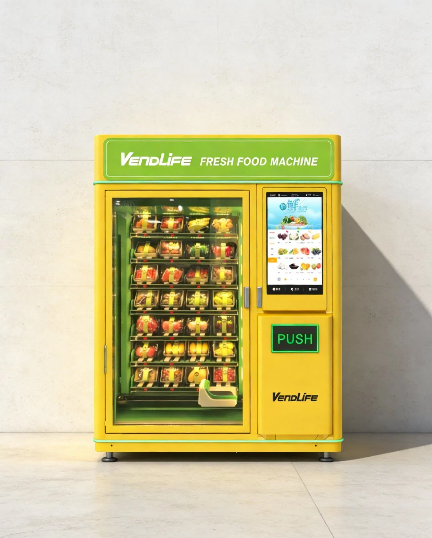 Frozen Hard Vending Machine with Elevator Dispenser for Sale