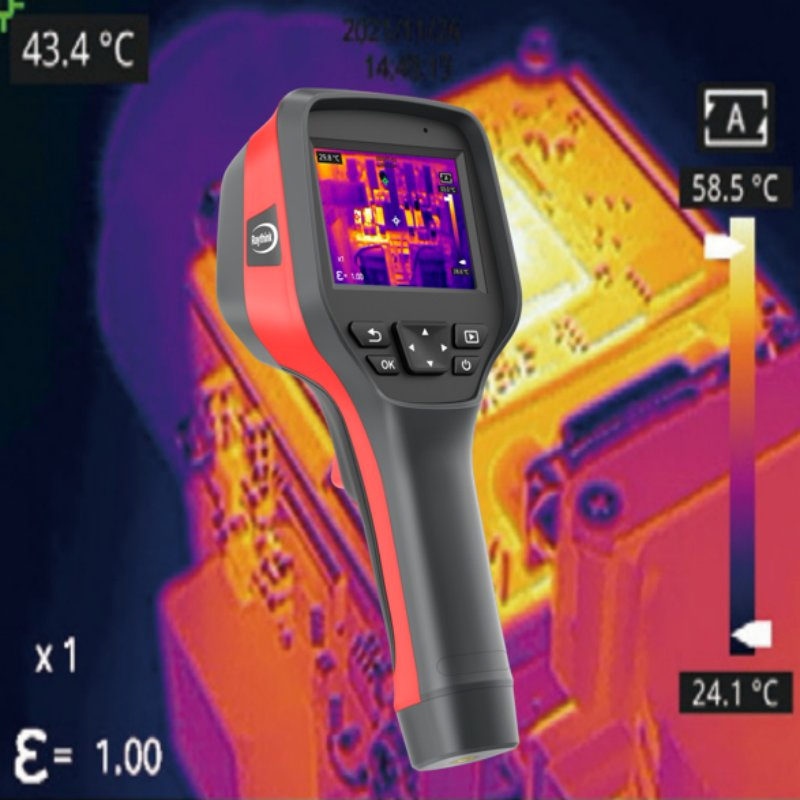 High Thermal Sensitivity Infrared Thermal Imaging Detector Touch Screen Display Circuit Design