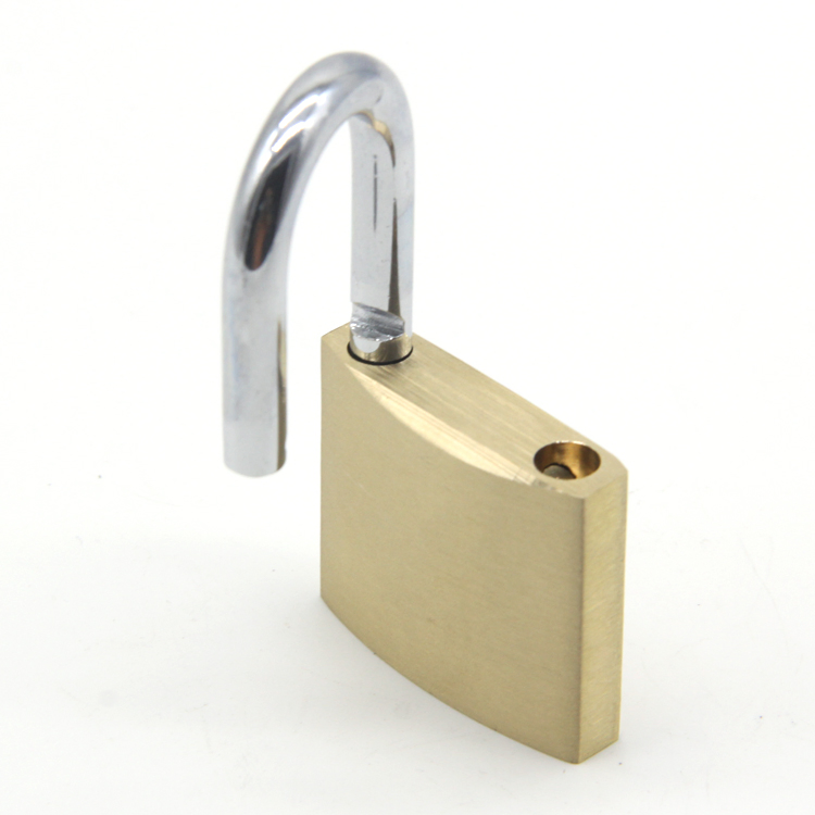 High Quality Sample Available 20-70 mm OEM Anti-Rust Solid Brass Brass Padlock