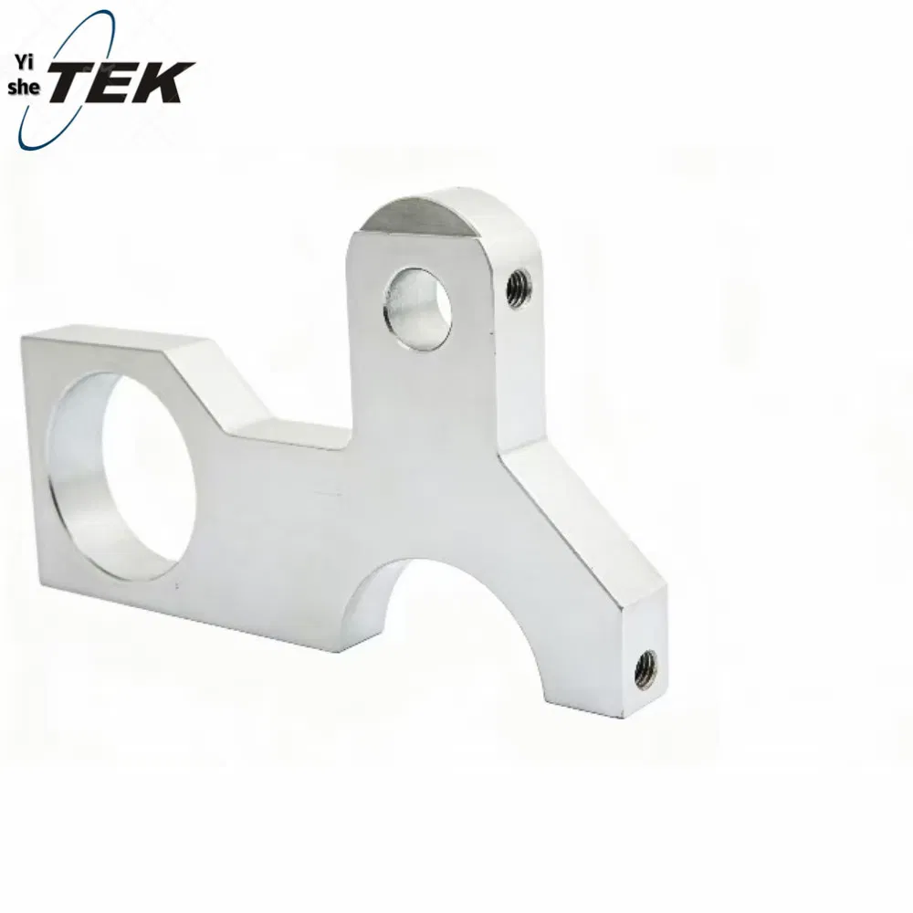 CNC Machined Aluminum Fixed Bracket for Printing Machine Shaft Assembly Bracket CNC Machinery Part