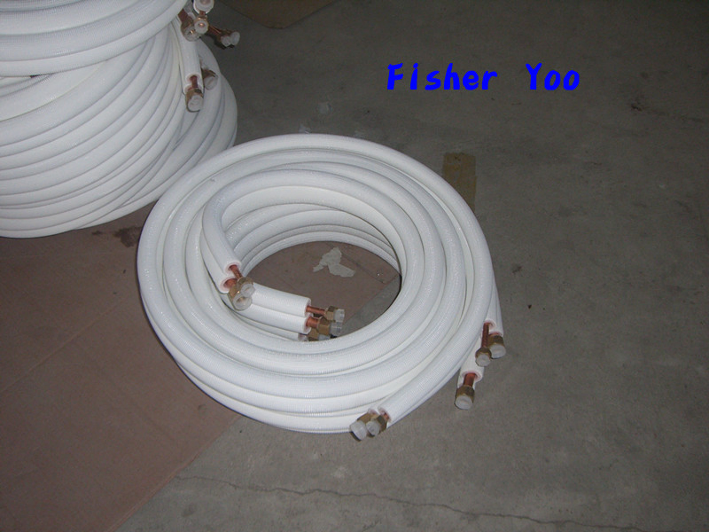 Copper Aluminium Connection Tube with Nut/Without Nut for Air Conditioner