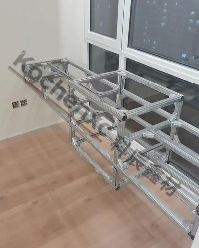 Quick Installation of Metal Keel (for partition wall decoration)