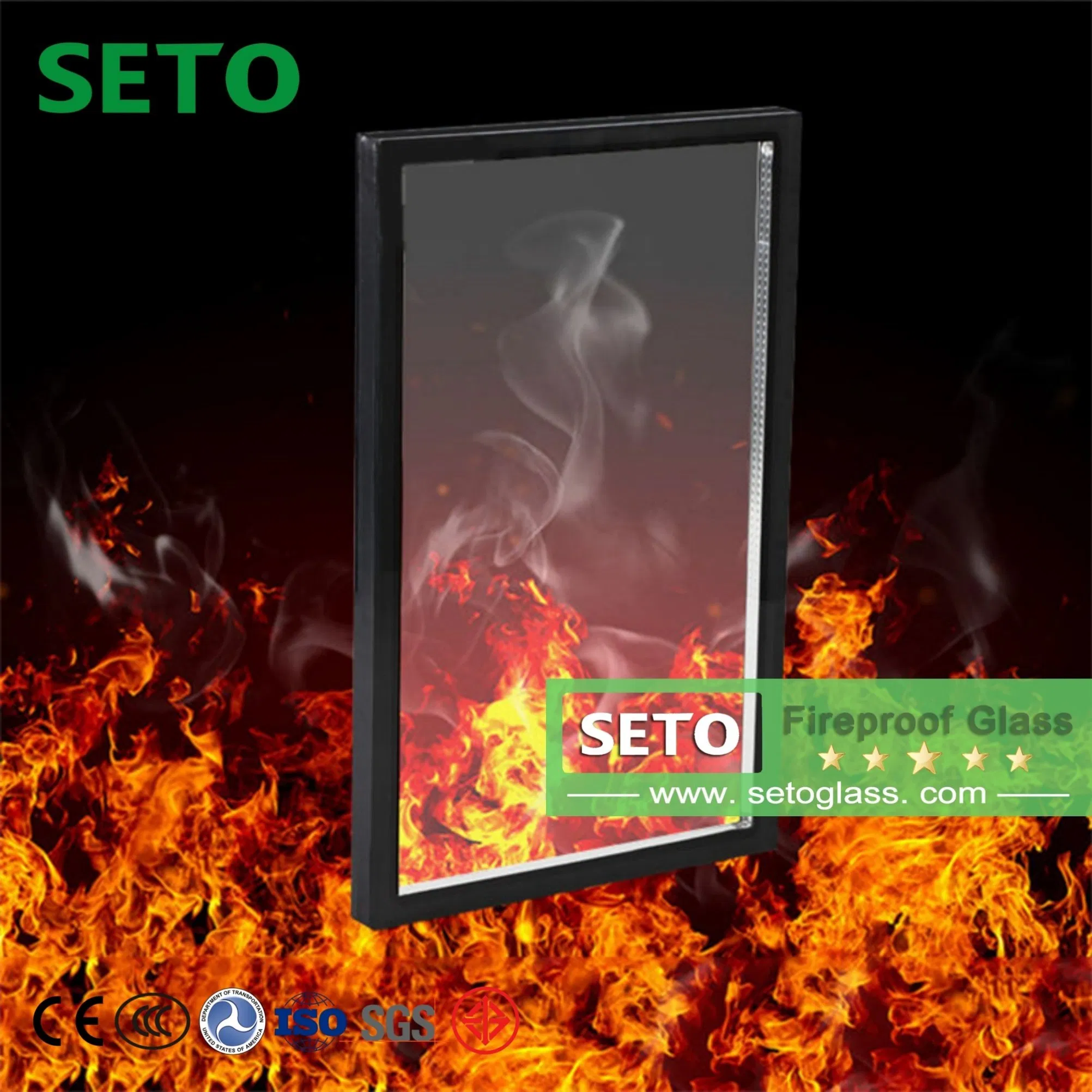 Warehouse Sales Fireproof Glass for Building Laboratory Quartz