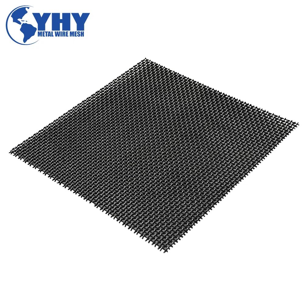Crimped Screen 65 Mn Steel Braided Mine Vibrating Screen Stone Grading Trommel Screen