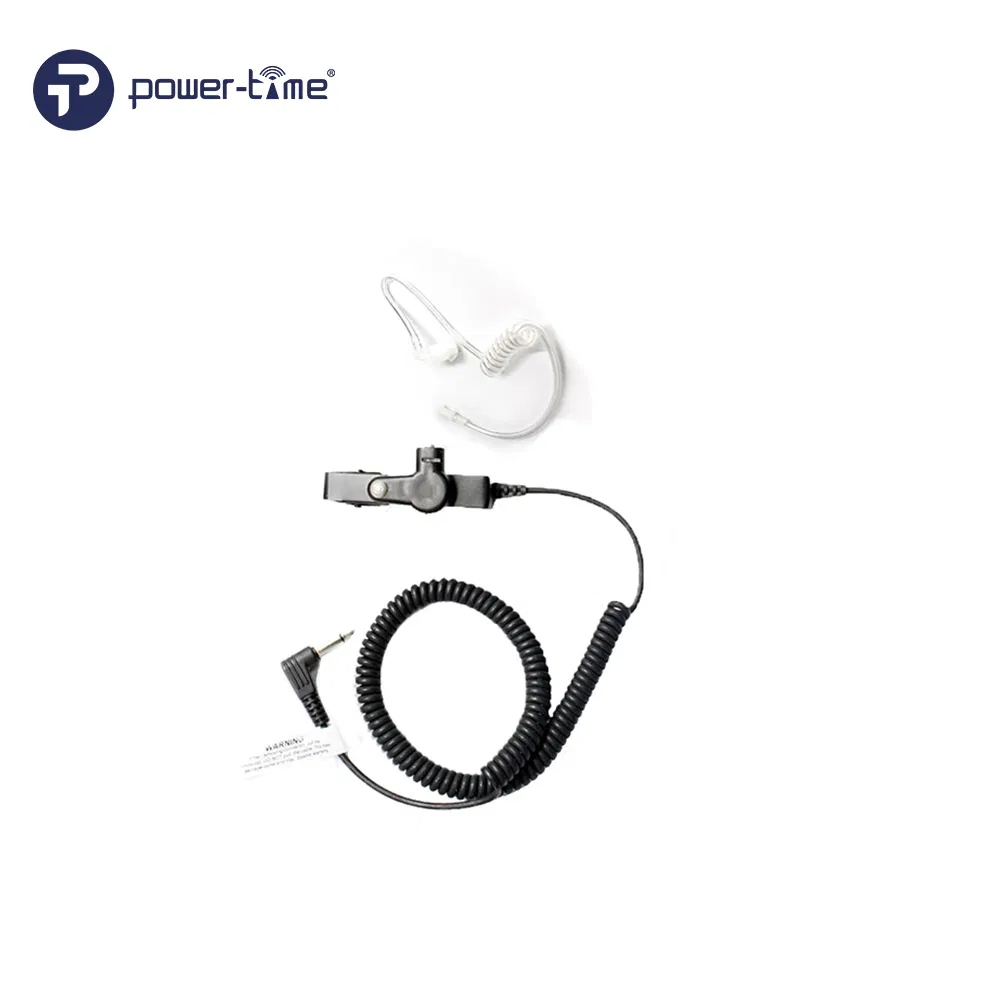 Listen Only Acoustic Tube Kit Earpiece with 3.5mm or 2.5mm Connector