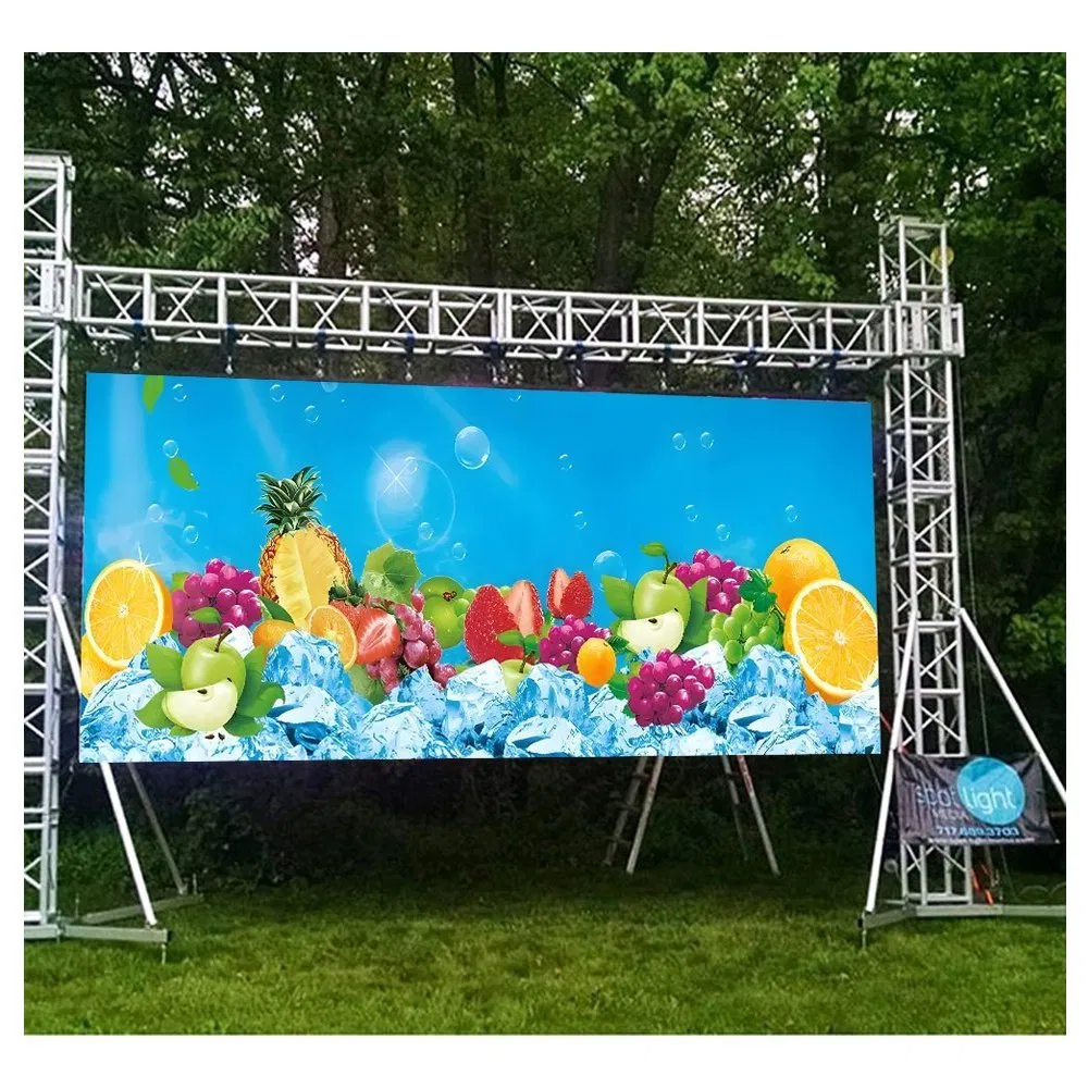 Full Color HD LED Video Wall 1080P 2K 4K P3.91 Stage Giant Screen Outdoor Rental LED Display