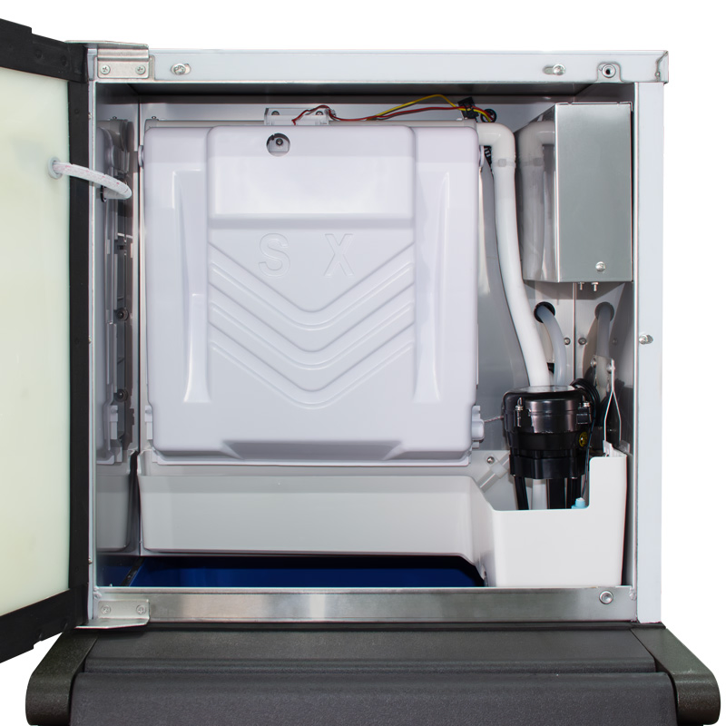 Commercial 150kg/24h Split Type Ice Maker for Cafe/Bar Use