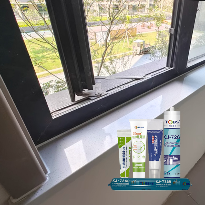 Multifunctional 300 Ml Silicone Sealant for Construction Fast Curing Neutral Silicon Adhesive