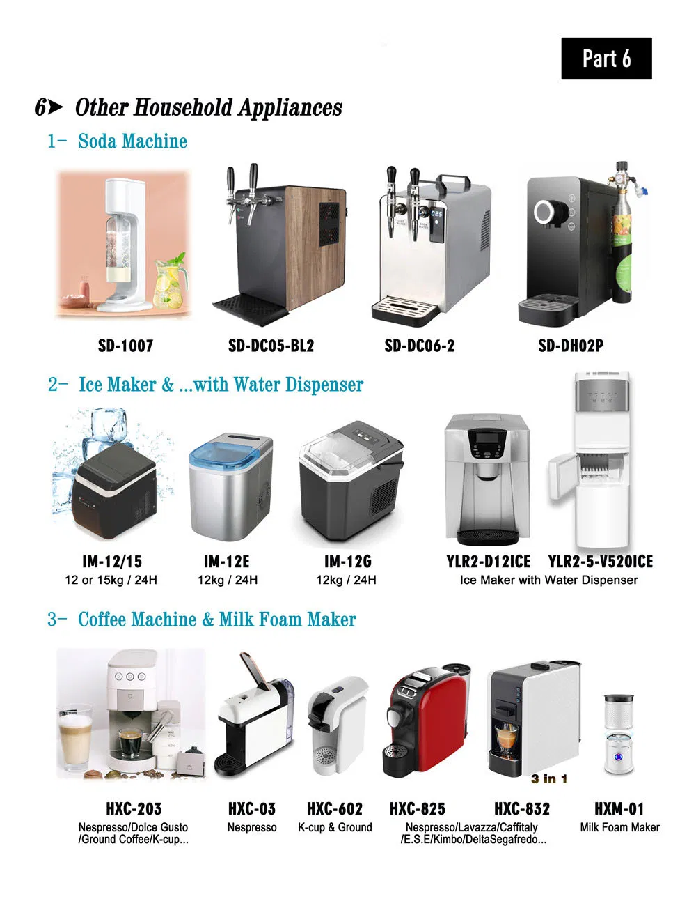 Portable LED Auto Ice Maker Machine with Bullet Ice Cubes (IM-12G)