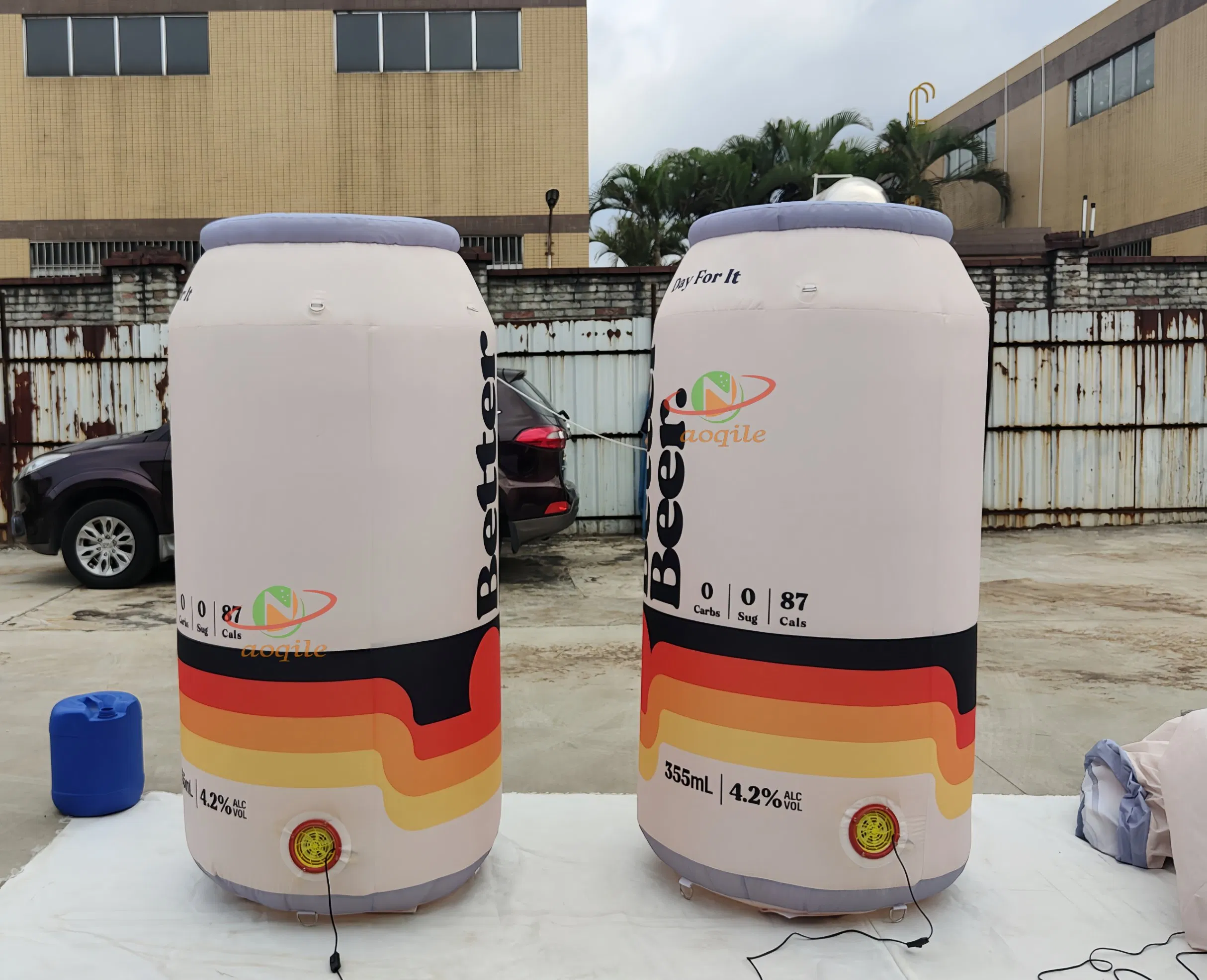 Promotion Customized Outdoor Advertising Inflatable Bottle/Can for Display