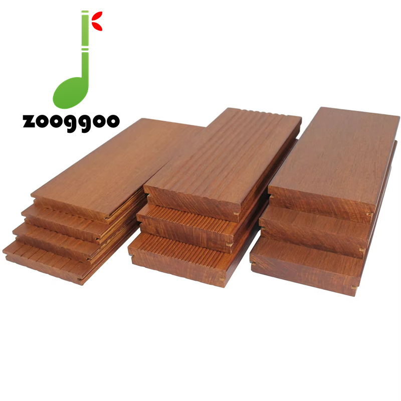 Abrasion Resistance Balcony Bamboo Decking Waterproof Outdoor Pool Garden Bamboo Decking